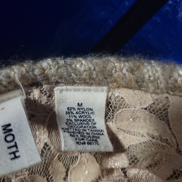 ANTHROPOLOGIE Moth button down thick cardigan M - Picture 8 of 8